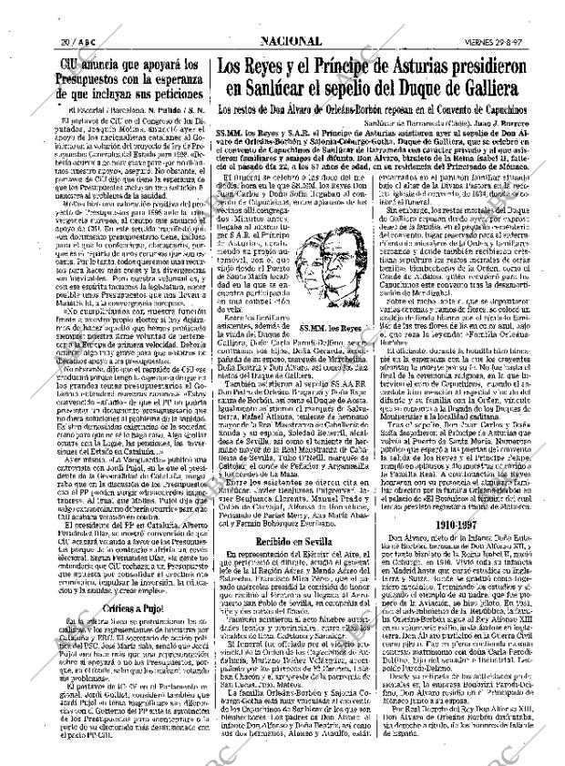 ABC SEVILLA 29-08-1997 página 20