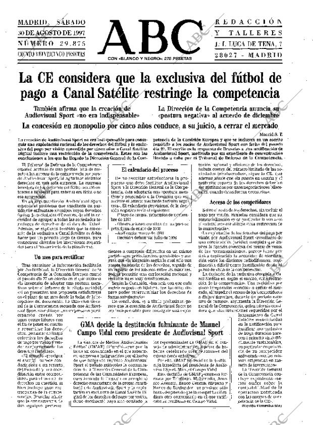 ABC MADRID 30-08-1997 página 13