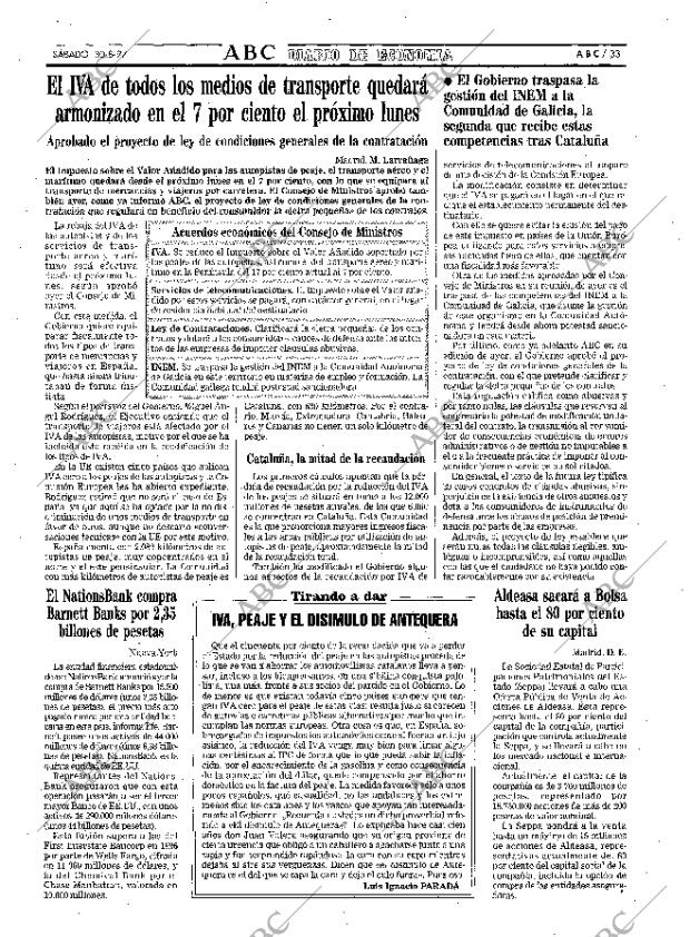 ABC MADRID 30-08-1997 página 33