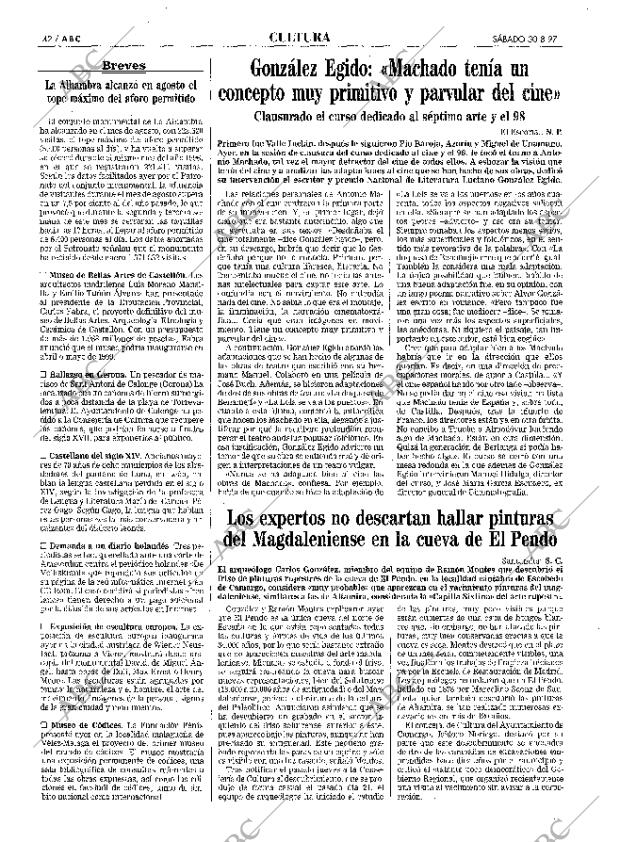 ABC MADRID 30-08-1997 página 42