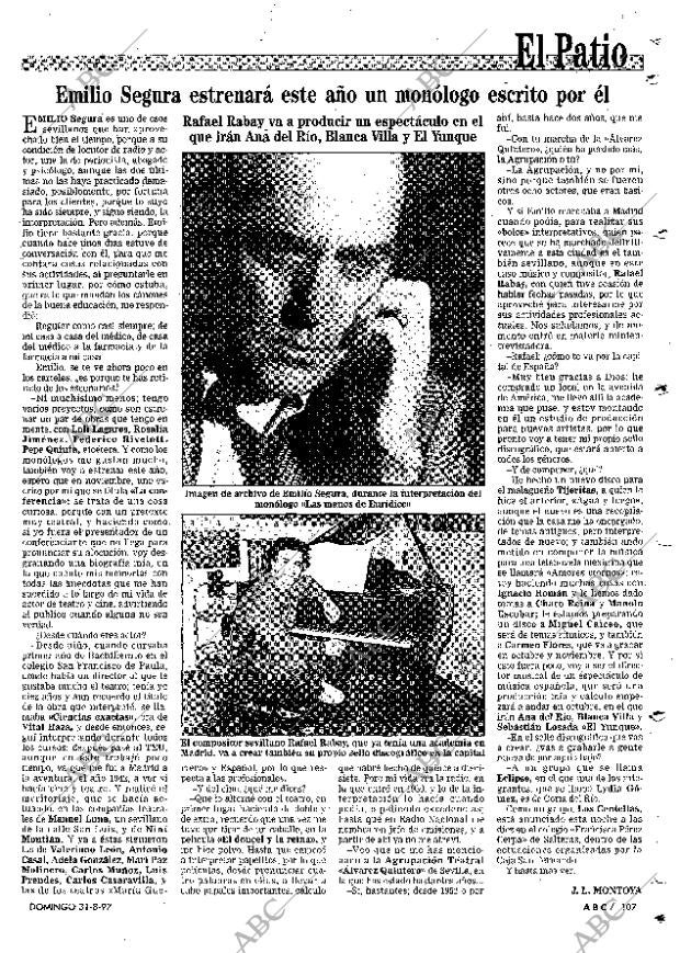 ABC SEVILLA 31-08-1997 página 107