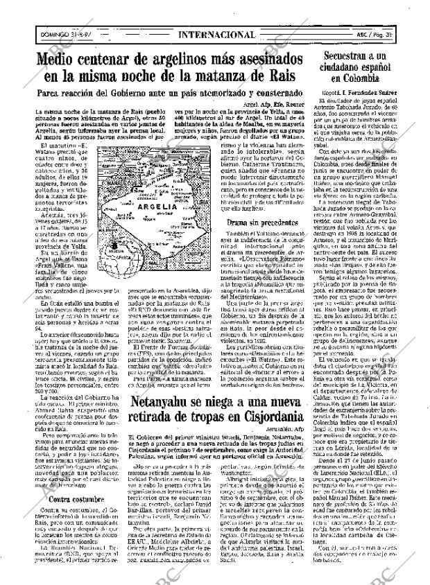 ABC SEVILLA 31-08-1997 página 31