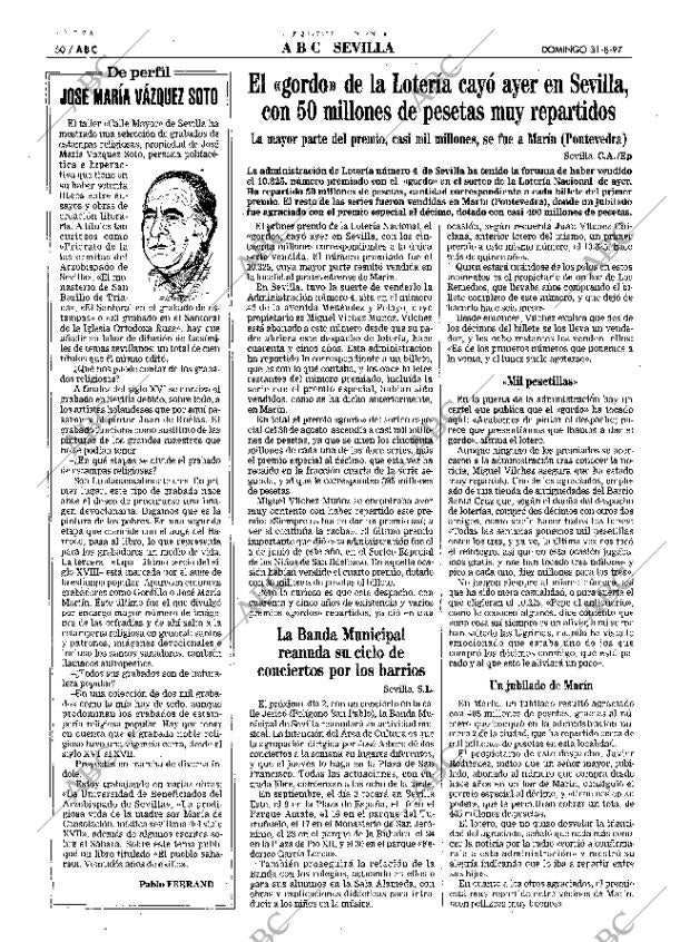 ABC SEVILLA 31-08-1997 página 50