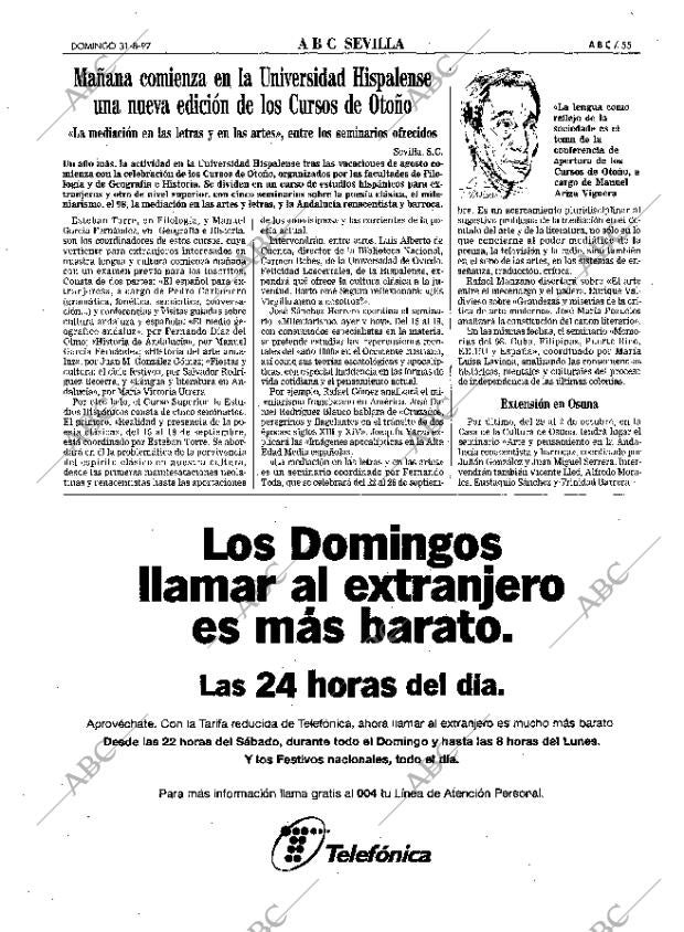 ABC SEVILLA 31-08-1997 página 55