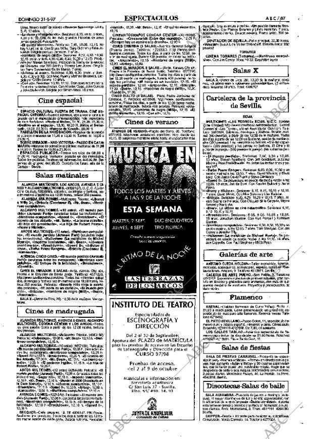 ABC SEVILLA 31-08-1997 página 87
