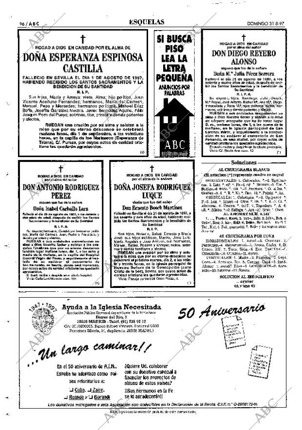 ABC SEVILLA 31-08-1997 página 96