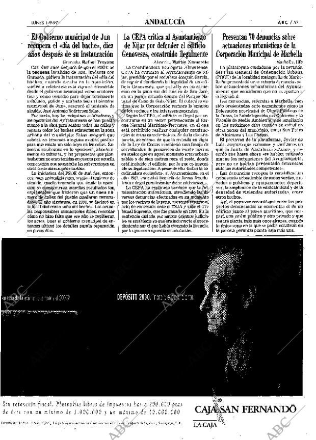 ABC SEVILLA 01-09-1997 página 57