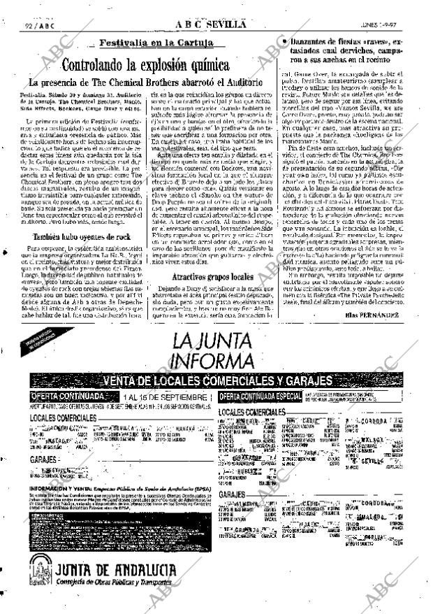 ABC SEVILLA 01-09-1997 página 92