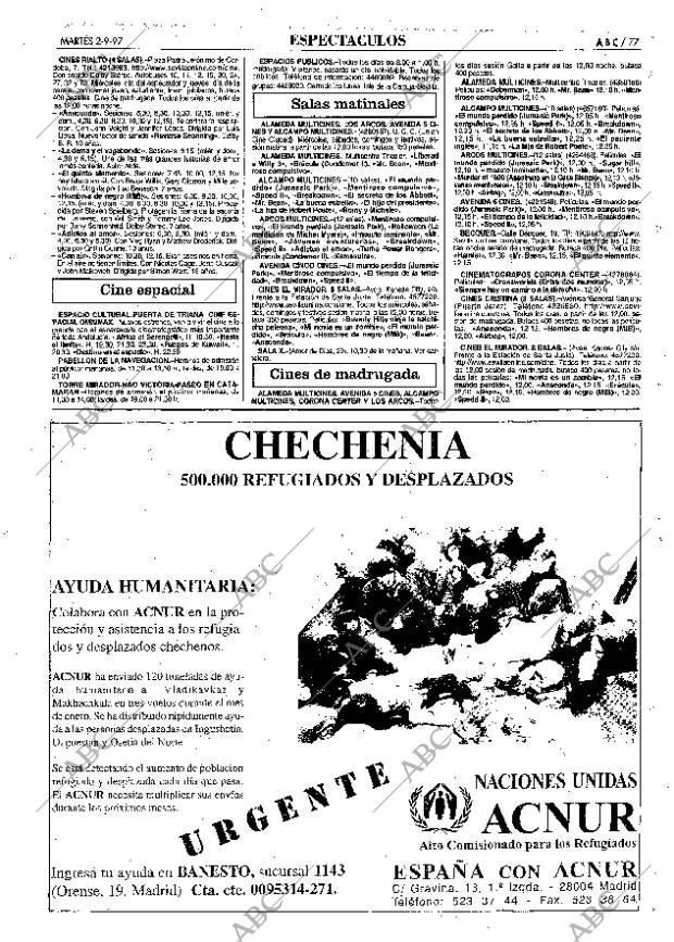 ABC SEVILLA 02-09-1997 página 77
