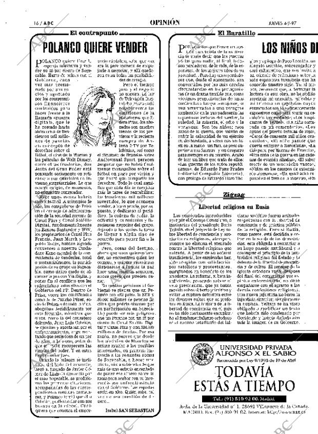 ABC MADRID 04-09-1997 página 16