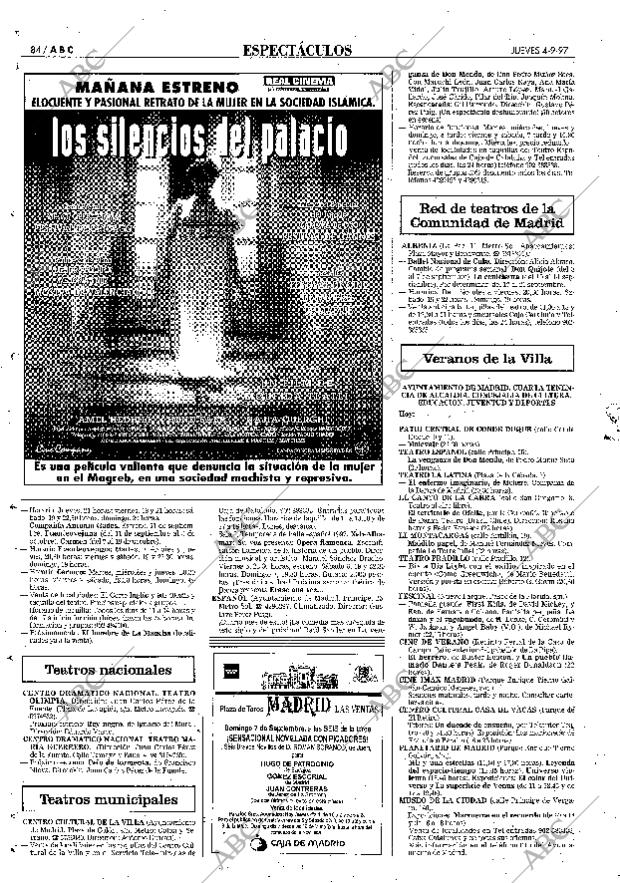 ABC MADRID 04-09-1997 página 84