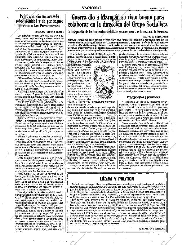 ABC SEVILLA 04-09-1997 página 20