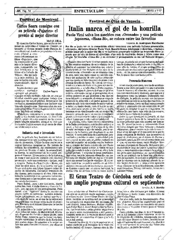 ABC SEVILLA 04-09-1997 página 74