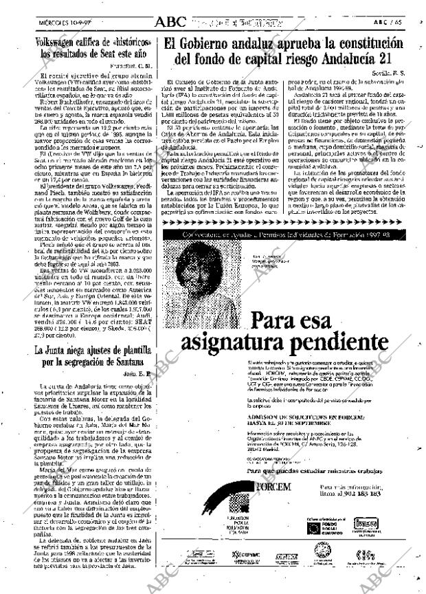 ABC SEVILLA 10-09-1997 página 65