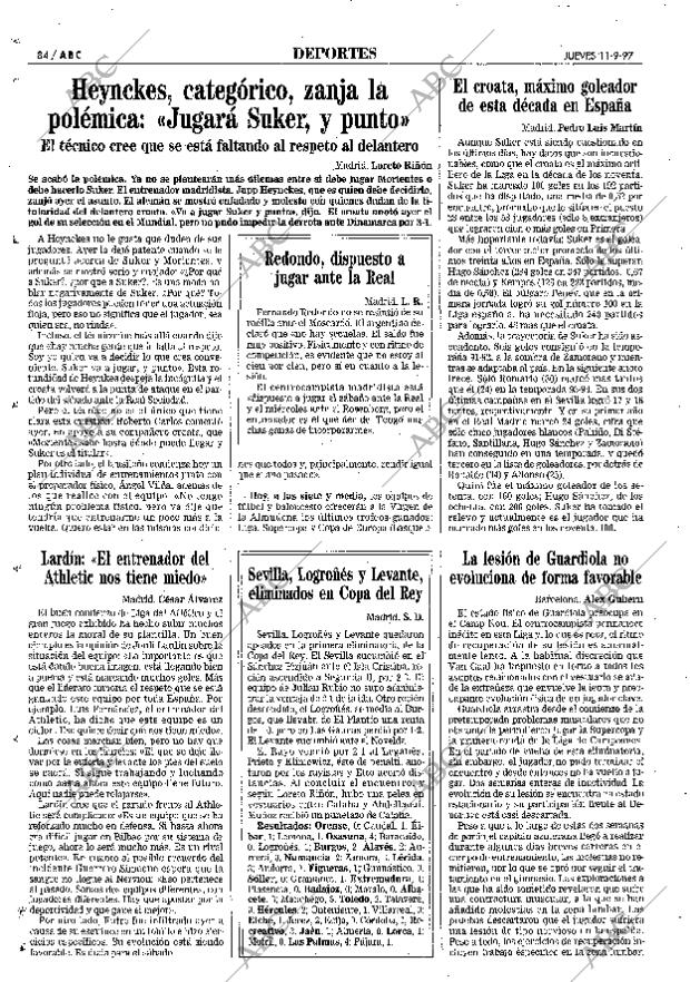 ABC MADRID 11-09-1997 página 84