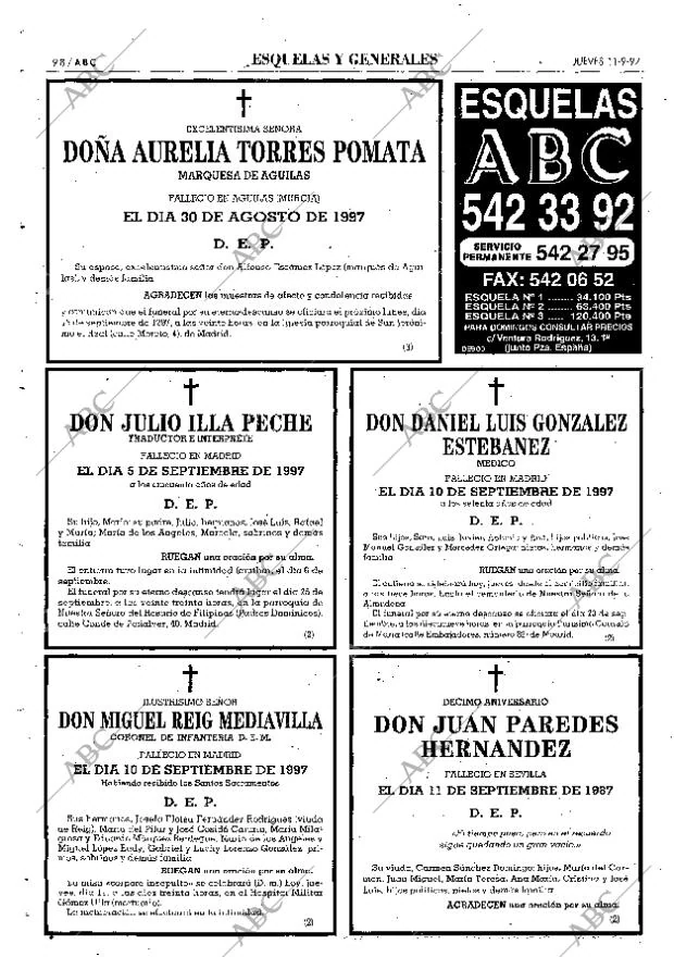 ABC MADRID 11-09-1997 página 98