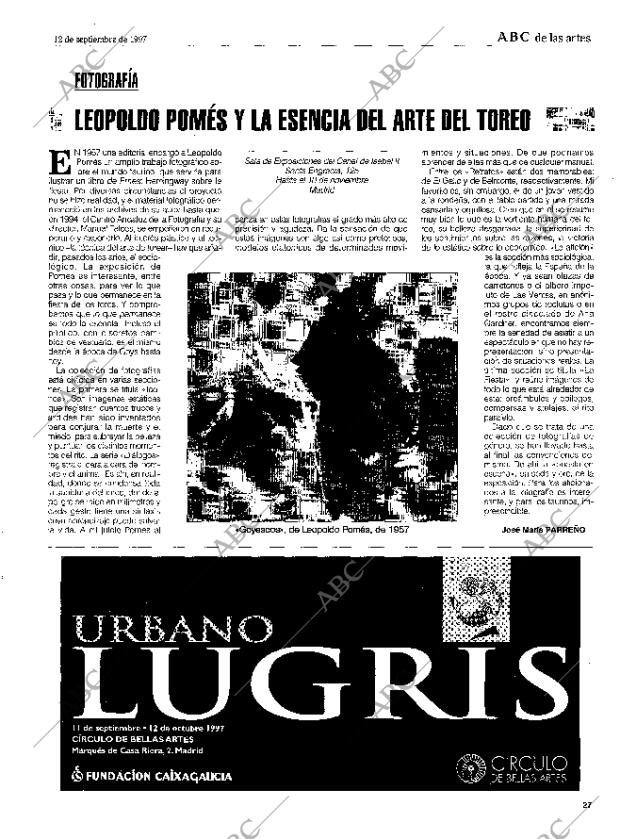 CULTURAL MADRID 12-09-1997 página 27