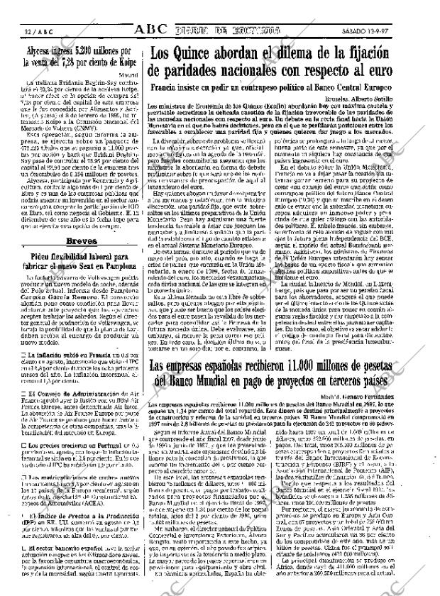 ABC MADRID 13-09-1997 página 32