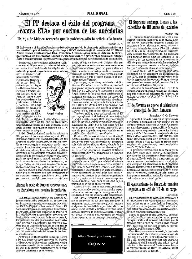 ABC SEVILLA 13-09-1997 página 21
