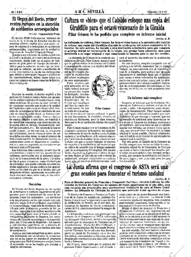 ABC SEVILLA 13-09-1997 página 48
