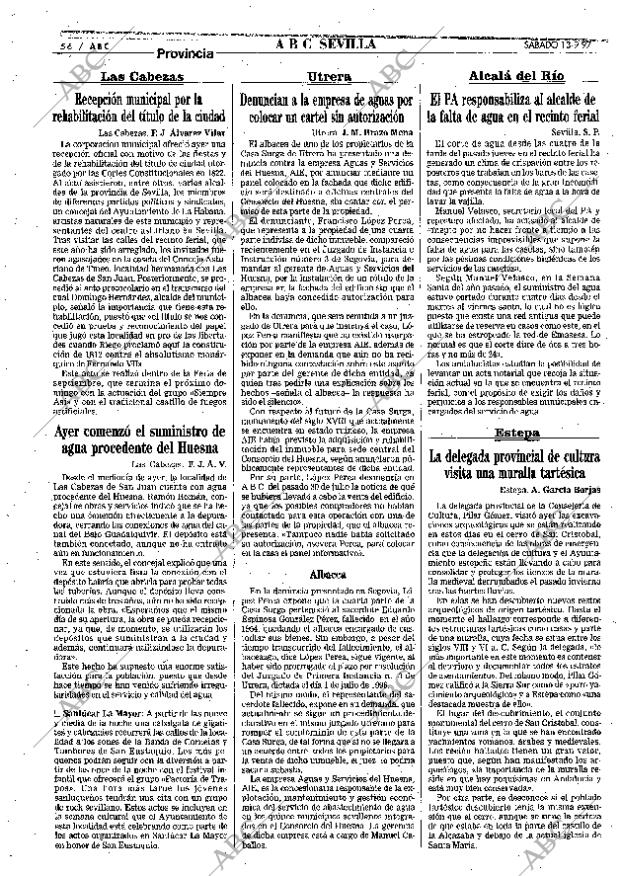 ABC SEVILLA 13-09-1997 página 56