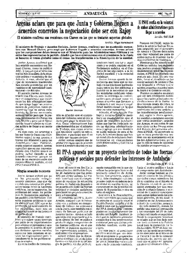 ABC SEVILLA 14-09-1997 página 49