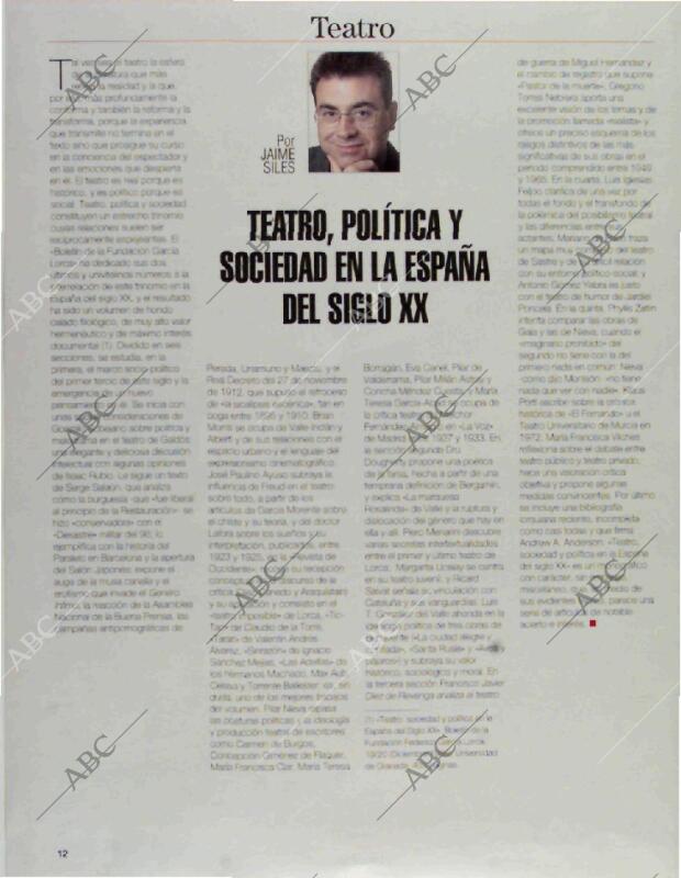 BLANCO Y NEGRO MADRID 14-09-1997 página 12