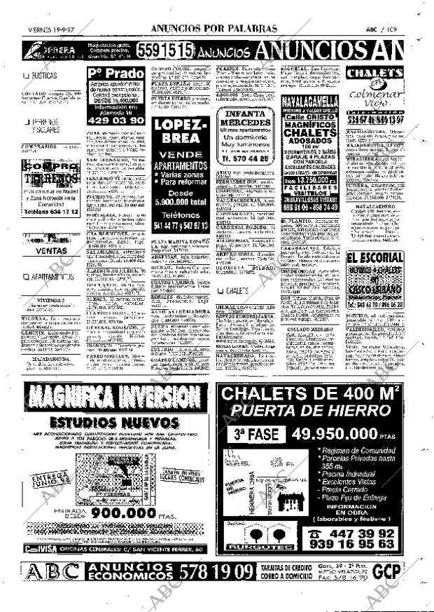 ABC MADRID 19-09-1997 página 109