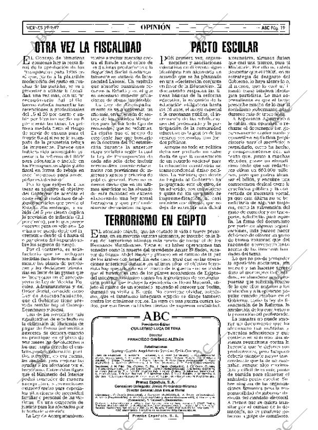 ABC MADRID 19-09-1997 página 19