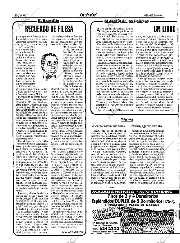 ABC MADRID 19-09-1997 página 20