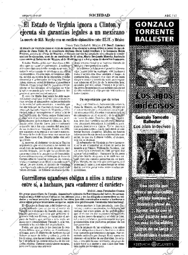 ABC MADRID 19-09-1997 página 63