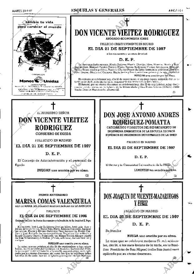 ABC MADRID 23-09-1997 página 101