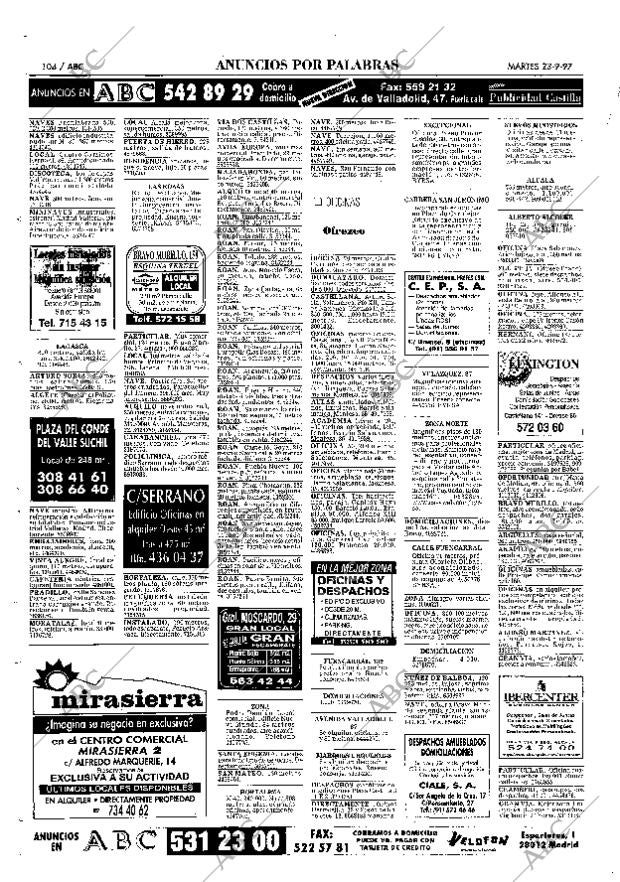 ABC MADRID 23-09-1997 página 104