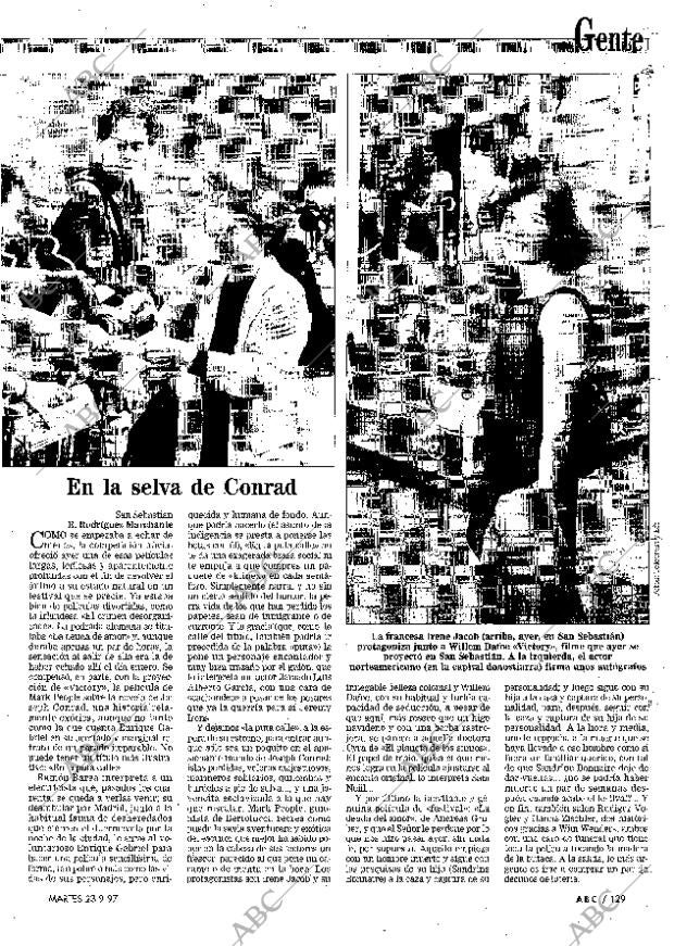ABC MADRID 23-09-1997 página 129