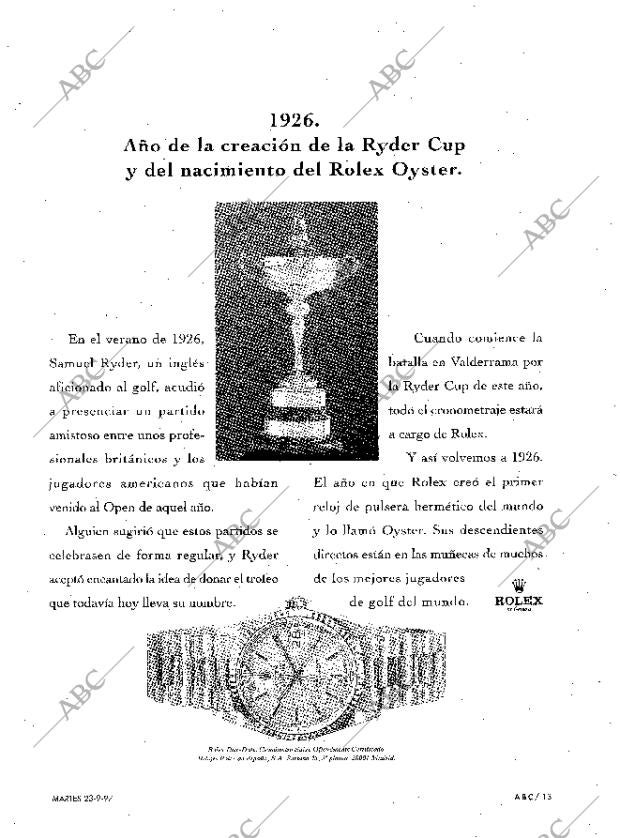 ABC MADRID 23-09-1997 página 13