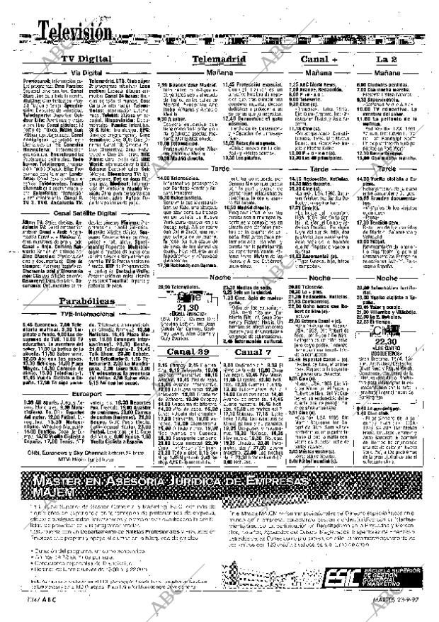 ABC MADRID 23-09-1997 página 134