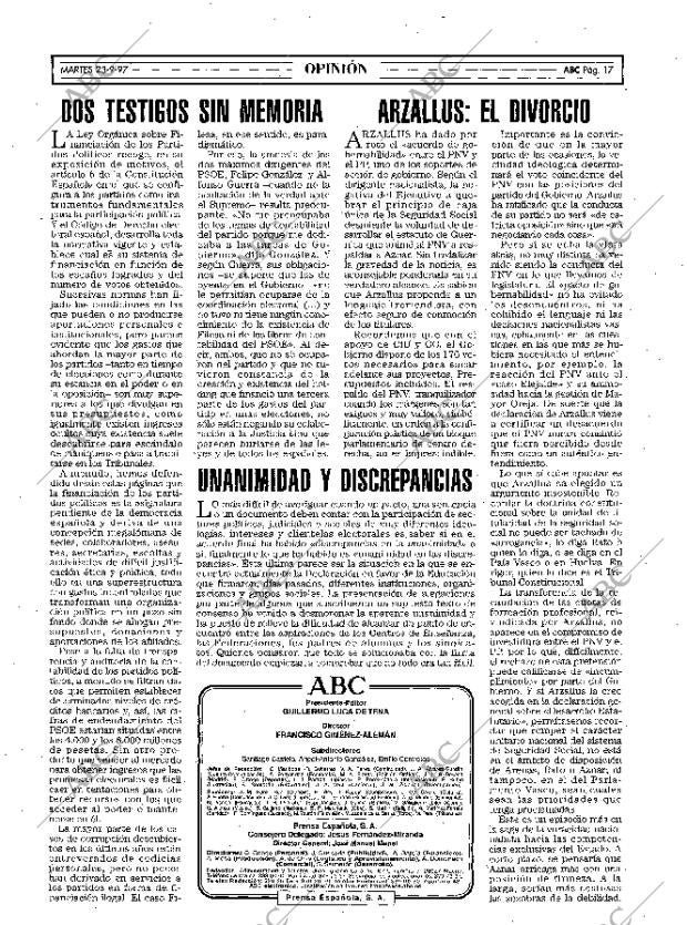 ABC MADRID 23-09-1997 página 17