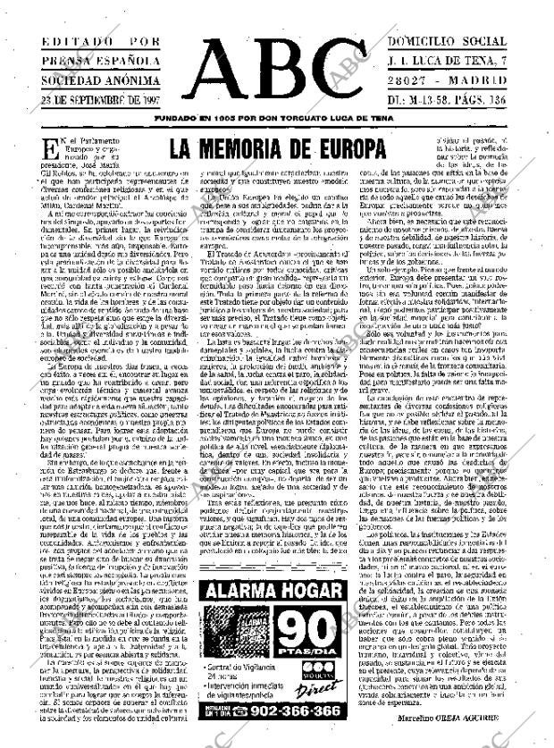 ABC MADRID 23-09-1997 página 3
