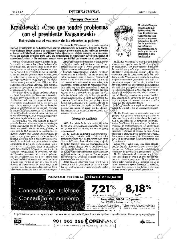 ABC MADRID 23-09-1997 página 38