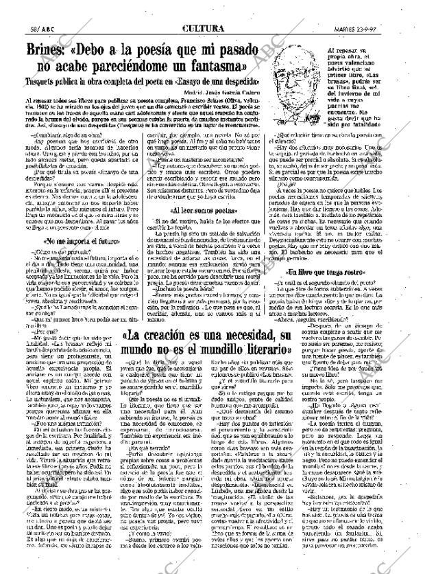 ABC MADRID 23-09-1997 página 58