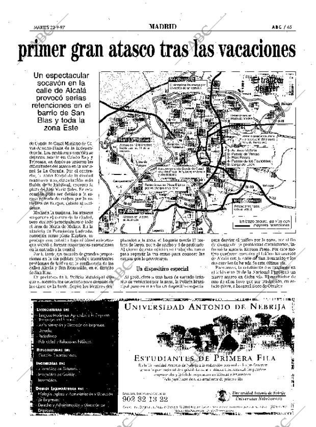 ABC MADRID 23-09-1997 página 65