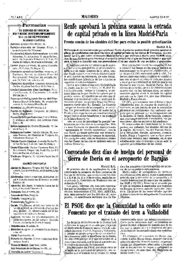 ABC MADRID 23-09-1997 página 70