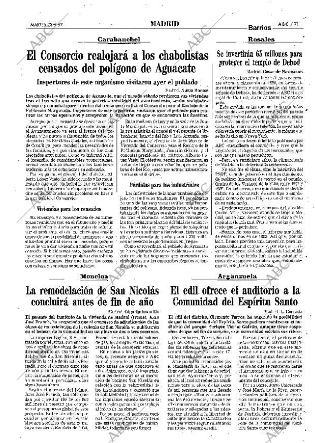 ABC MADRID 23-09-1997 página 71