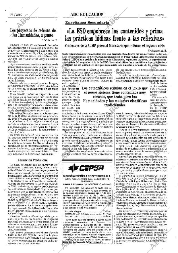 ABC MADRID 23-09-1997 página 78
