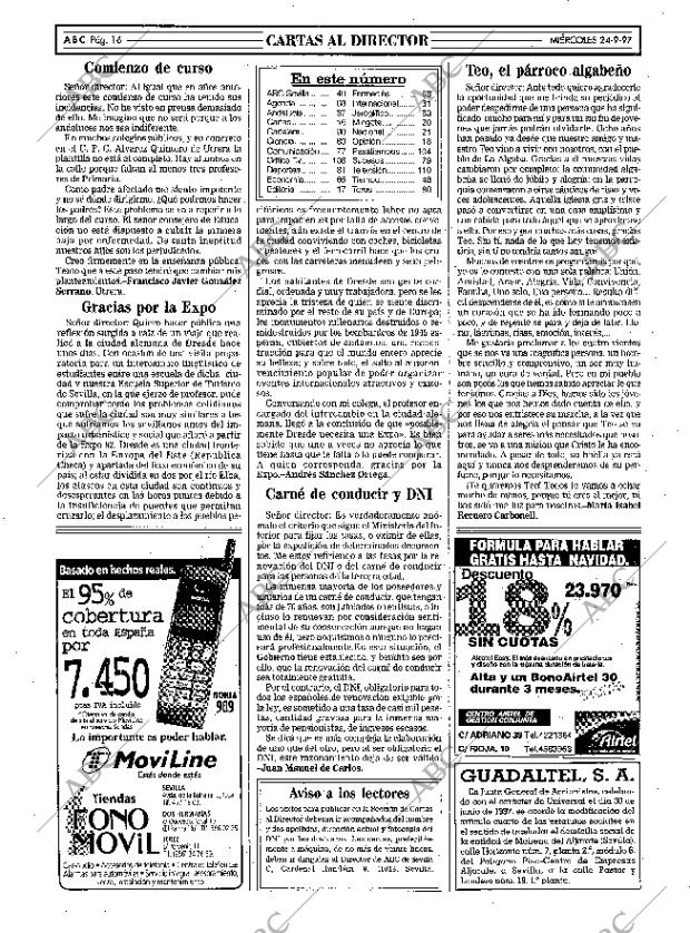 ABC SEVILLA 24-09-1997 página 16