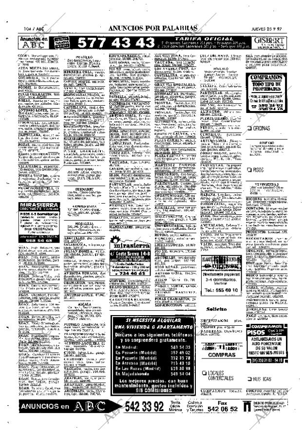 ABC MADRID 25-09-1997 página 104