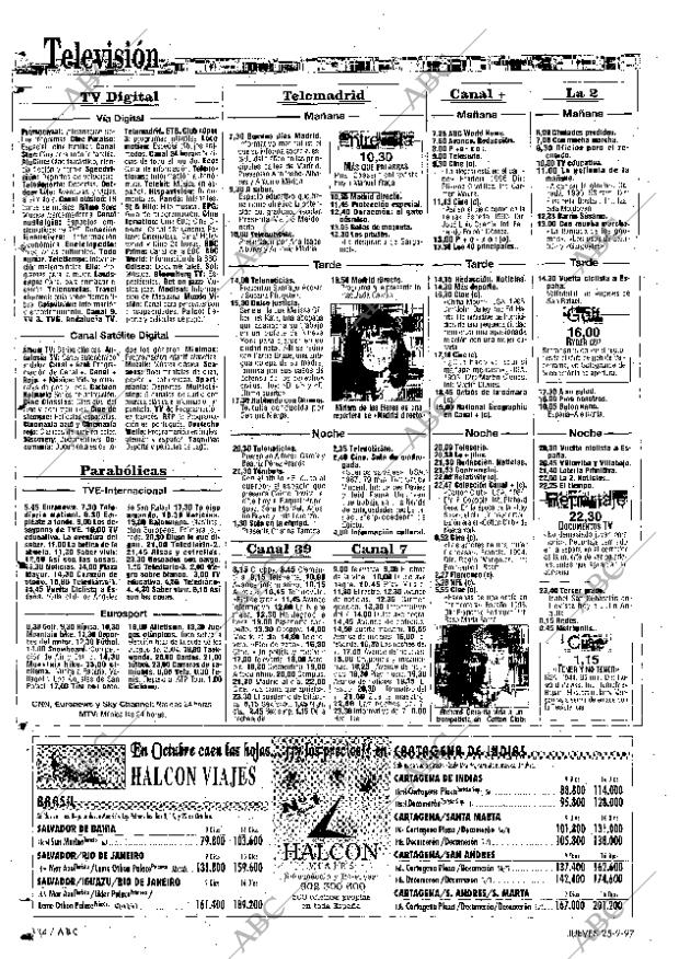 ABC MADRID 25-09-1997 página 134