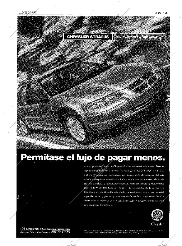 ABC MADRID 25-09-1997 página 25
