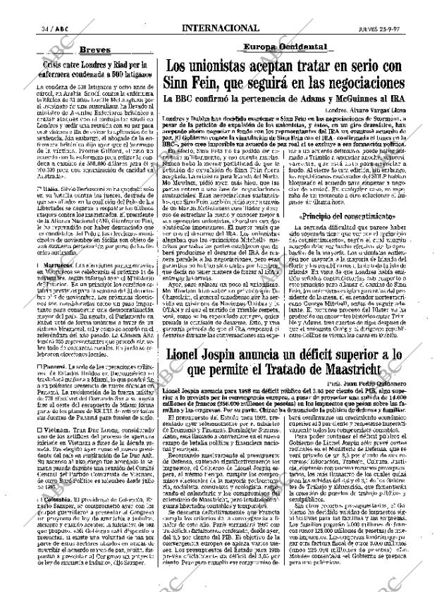 ABC MADRID 25-09-1997 página 34
