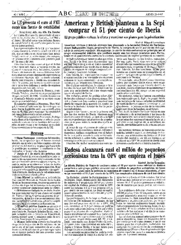 ABC MADRID 25-09-1997 página 40